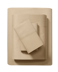 Organic Cotton Sateen Sheets, 300 Thread Count, Gray Color