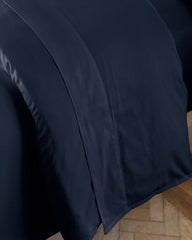 Organic Cotton Sateen Sheets, 300 Thread Count, Gray Color